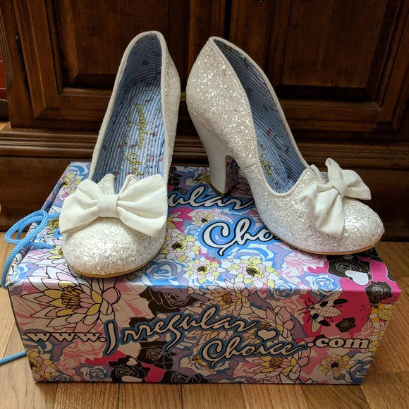 irregular choice nick of time white